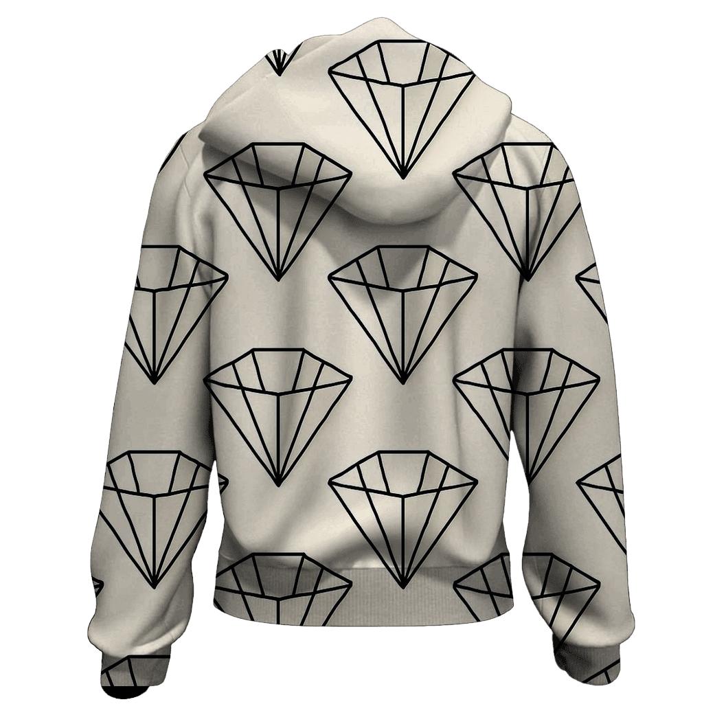 Filter Fold Geometry lightweight hoodies