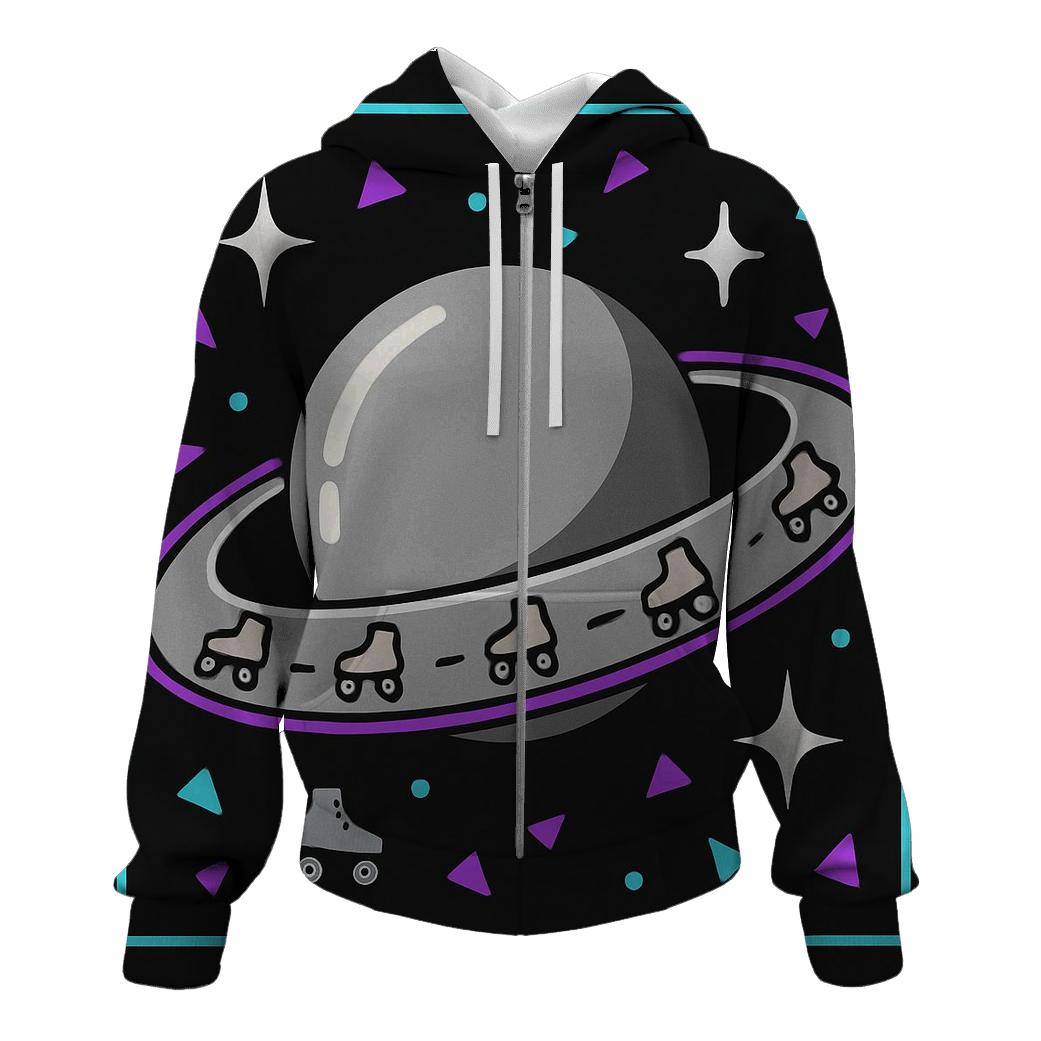 Chrome Planet Roller Rink heavyweight hoodies
