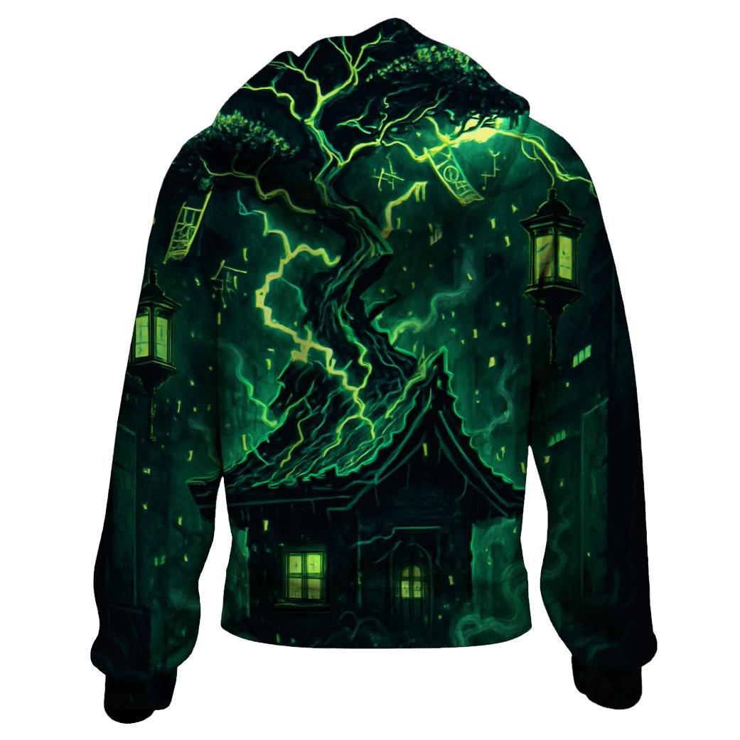 Neon Bonsai Thunderhouse hoodie styles