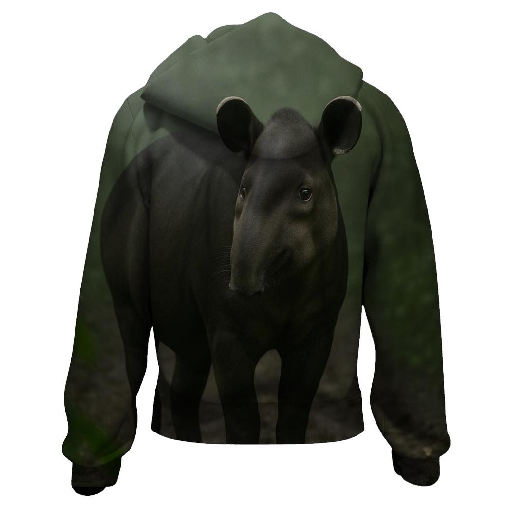 Rainforest Canopy Pause Baird Tapir hoodie styles