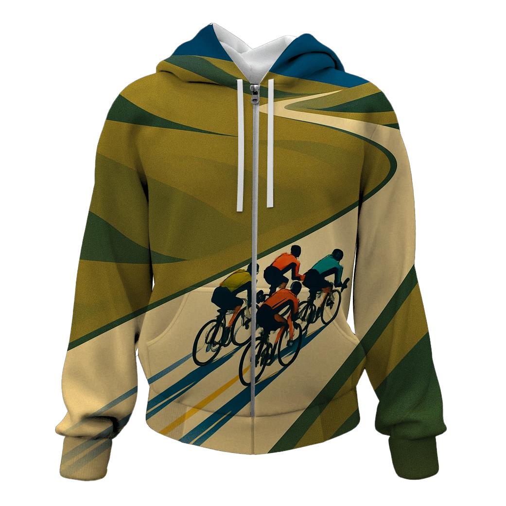 Cycling Peloton Comet Stream custom hoodies