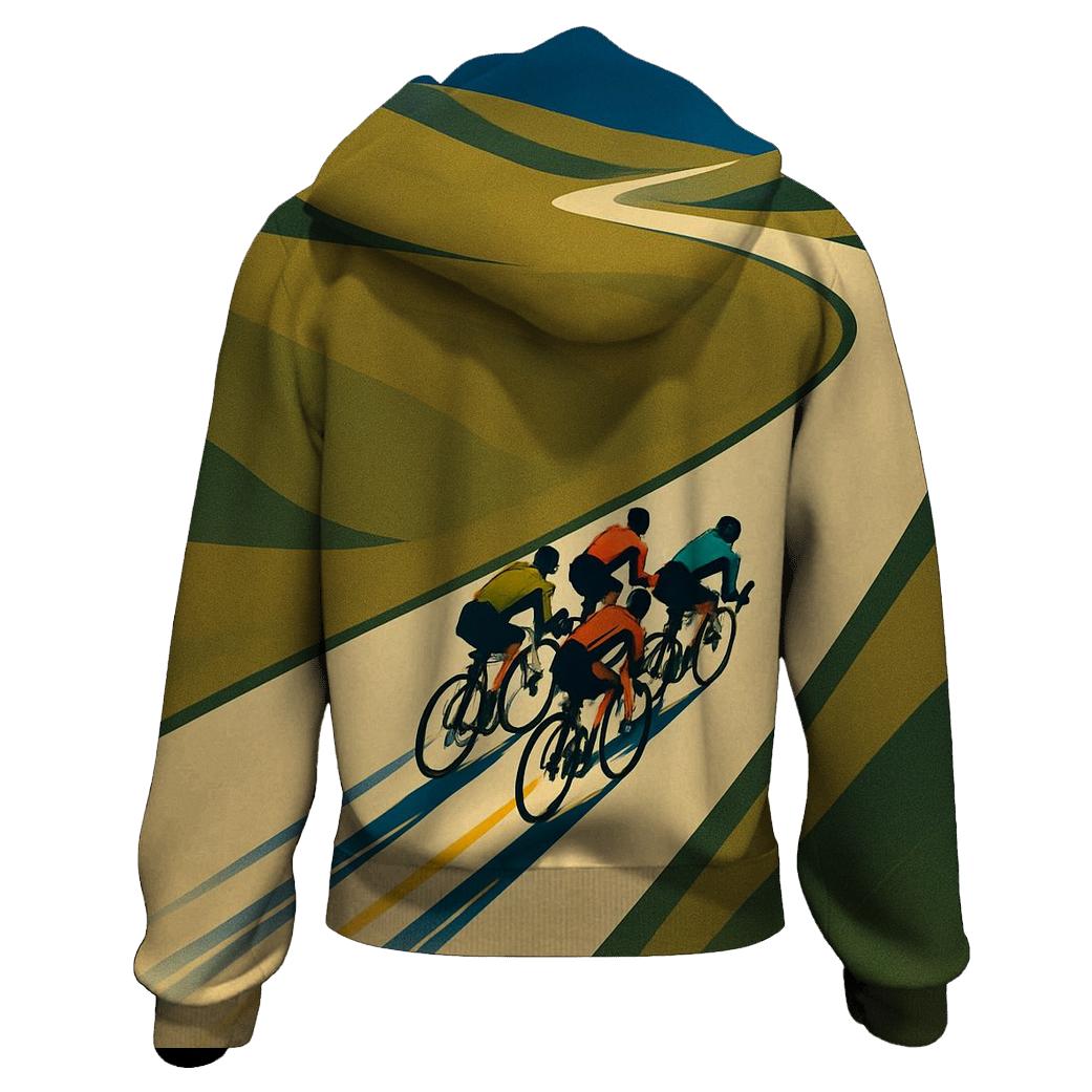 Cycling Peloton Comet Stream custom hoodies