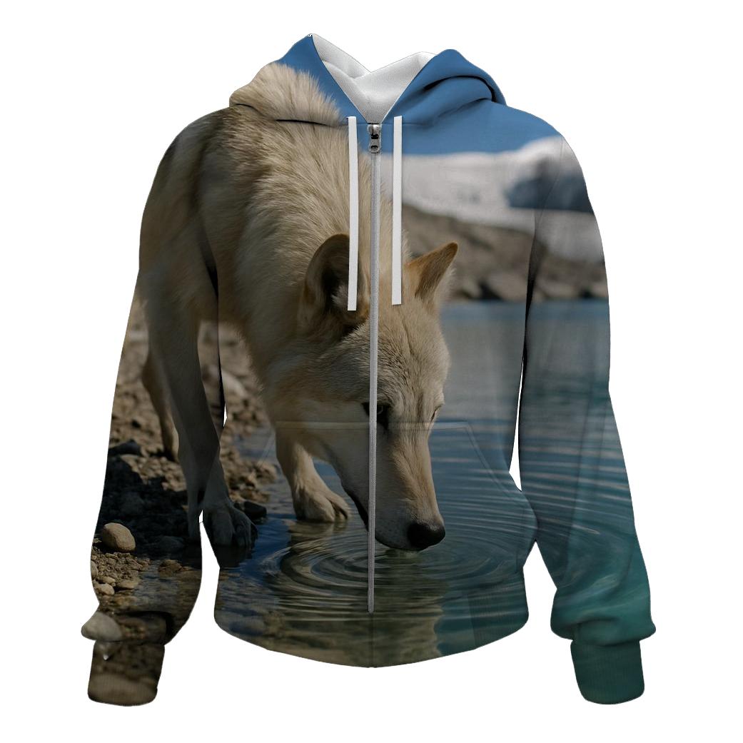 Glacial Moraine Water Sip graphic hoodies