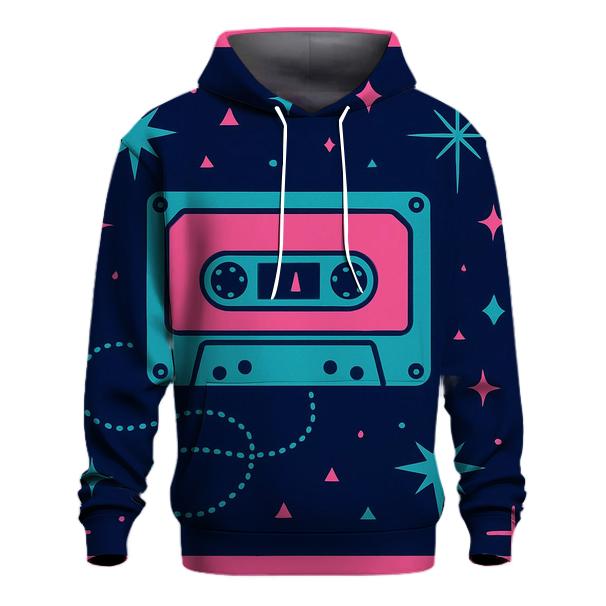 Neon Cassette Constellation zip-up hoodies