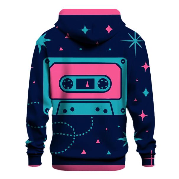 Neon Cassette Constellation zip-up hoodies