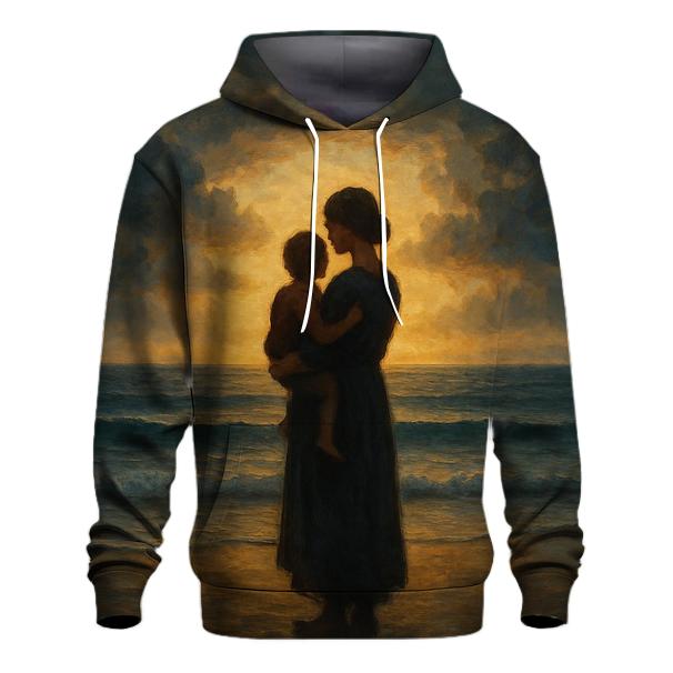 The Safe Harbor Heart A Mothers Love Through Every Storm premium hoodies
