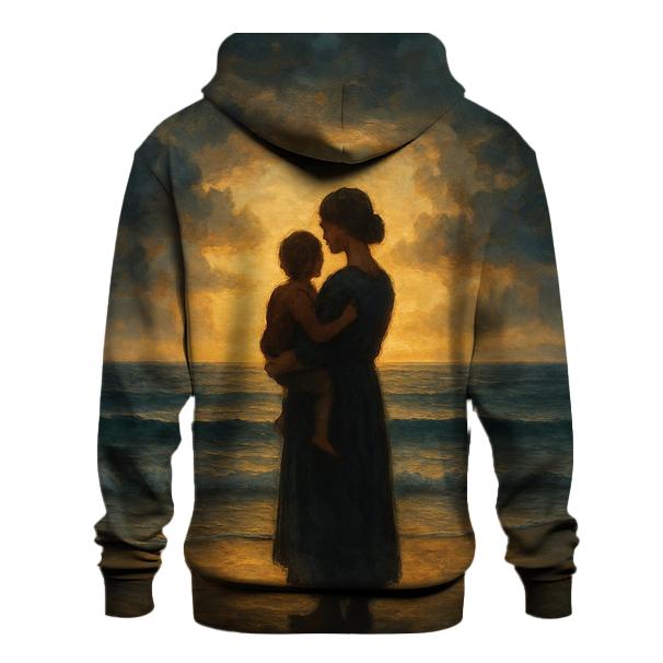 The Safe Harbor Heart A Mothers Love Through Every Storm premium hoodies
