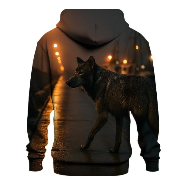 Harbor Breakwater Night Patrol printed hoodies