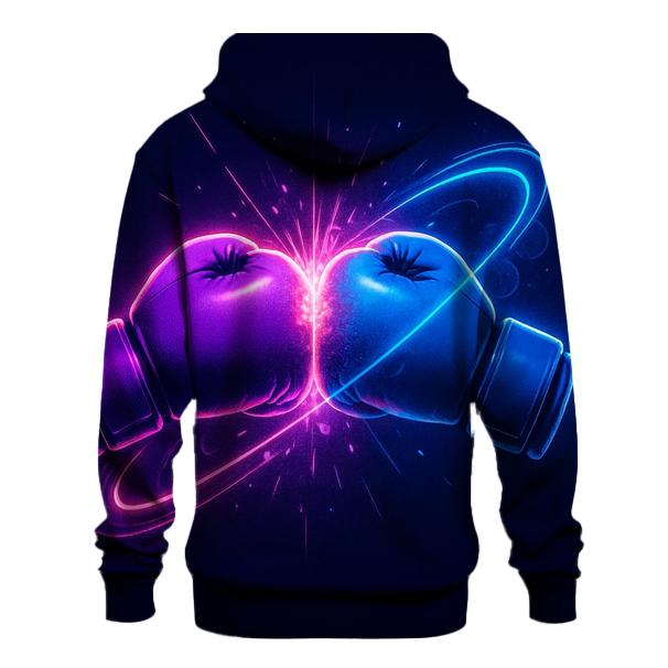 Neon Night Boxing Orbit designer hoodies