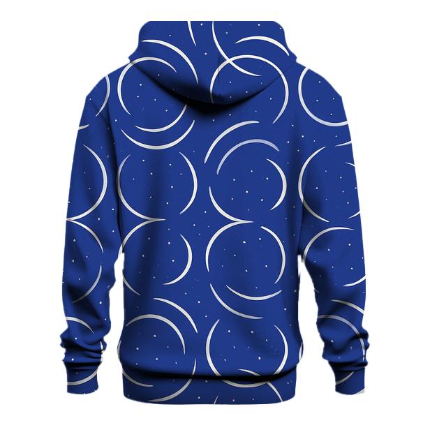 Gravitational Lens Arc Lattice custom hoodies