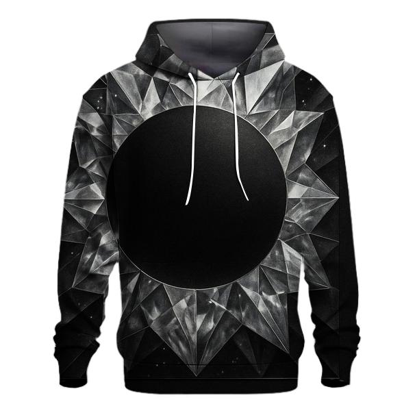 Charcoal Facet Eclipse heavyweight hoodies