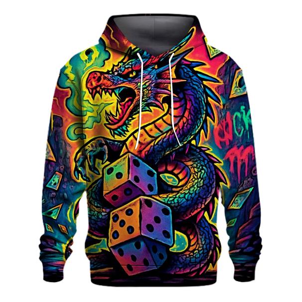 Dicepool Dragon designer hoodies