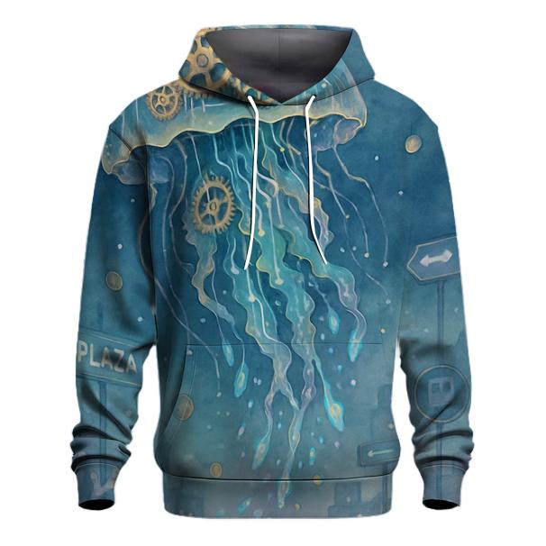 Clockwork Jellyfish Parade custom hoodies