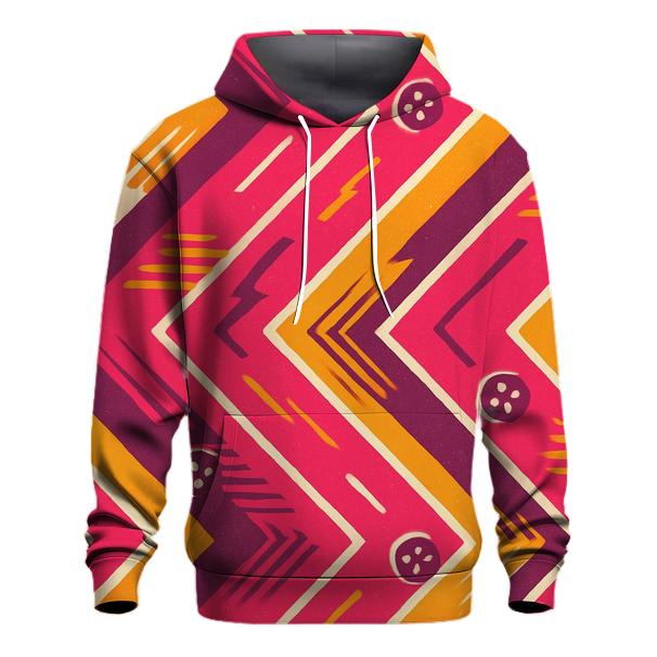 Sunset Roller Rink Chevron hoodie designs