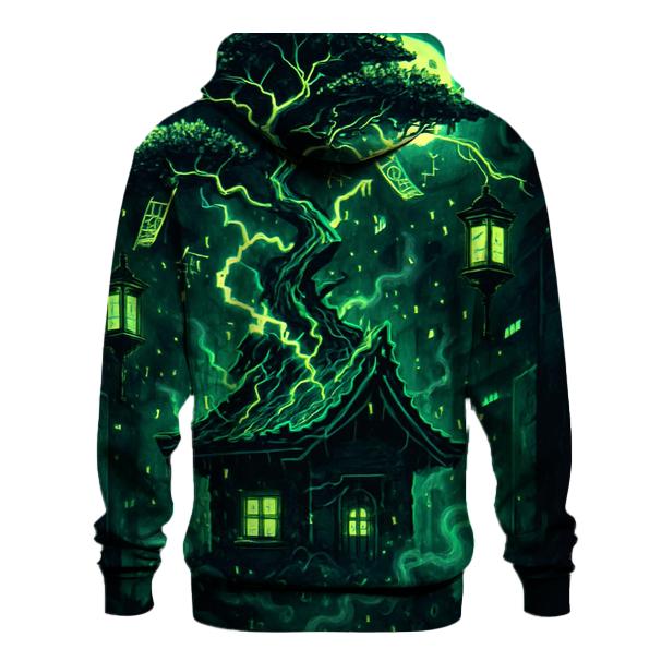 Neon Bonsai Thunderhouse custom hoodies