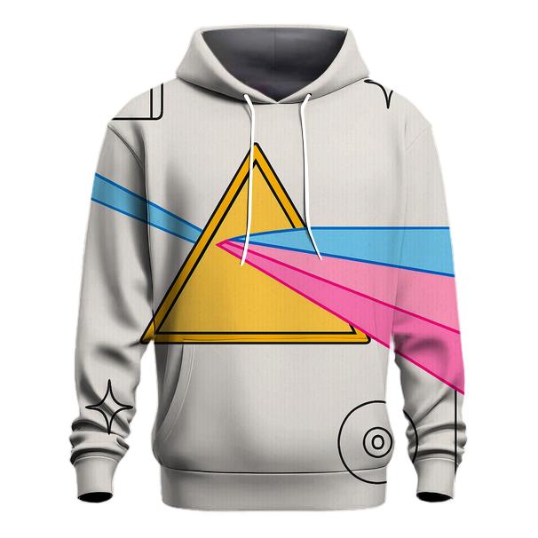 Laser Prism School Notebook graphic hoodies