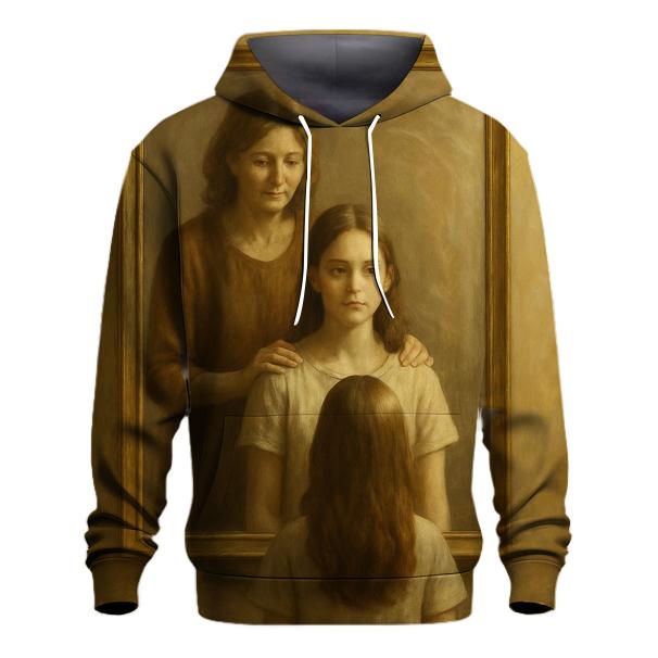 The Two Mirrors Of Becoming Who I Am Through Her Love designer hoodies