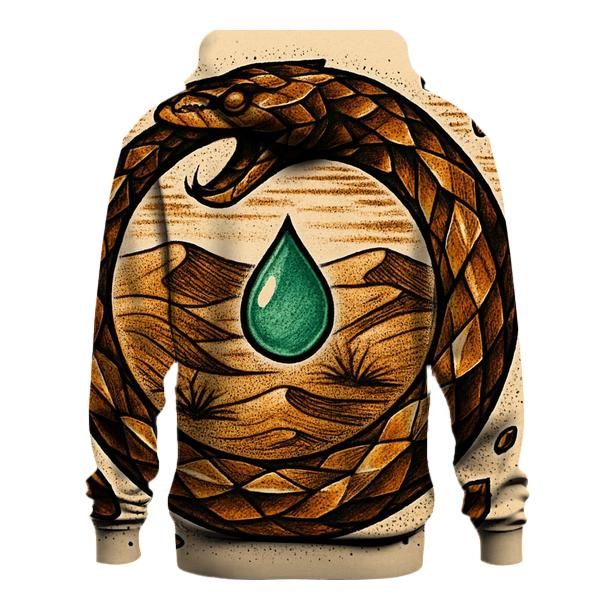 Desert Glass Ouroboros Mirage premium hoodies