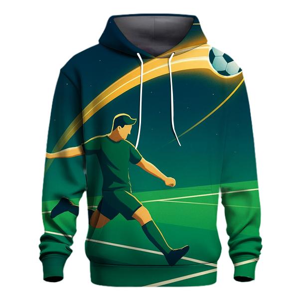 Soccer Free Kick Planet Arc designer hoodies
