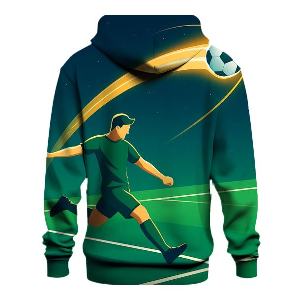Soccer Free Kick Planet Arc designer hoodies