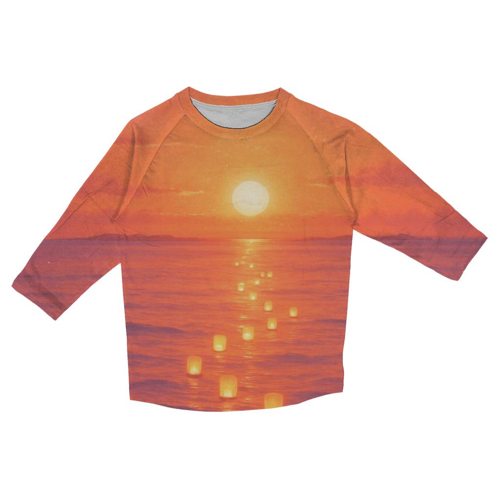 Lantern Reef Sundown cotton quarter sleeve shirts