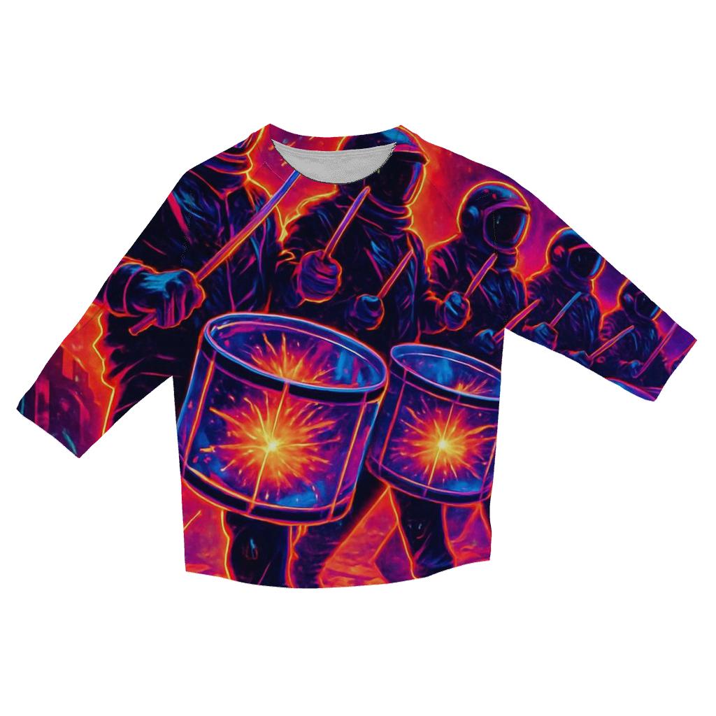 Supernova Drumline Parade fashion 3/4 sleeve shirts