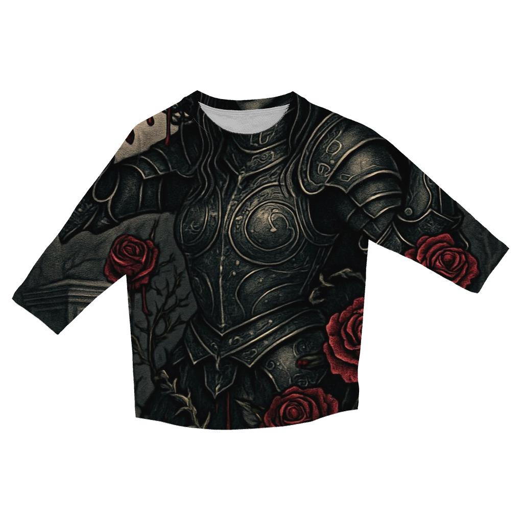 Iron Widow Of The Crypt Garden designer 3/4 sleeve blouses