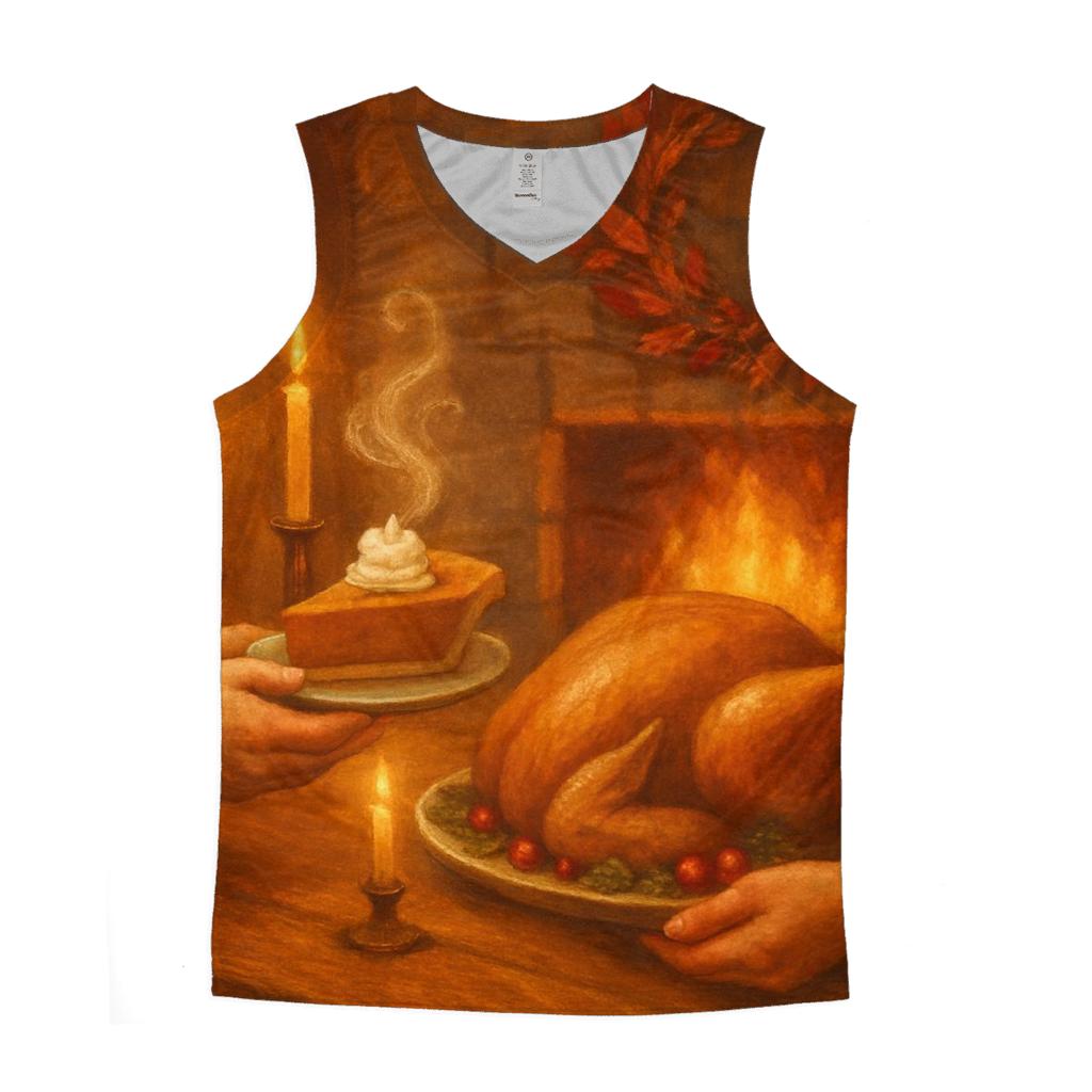 Candlelit Gratitude Hearth casual summer tank tops