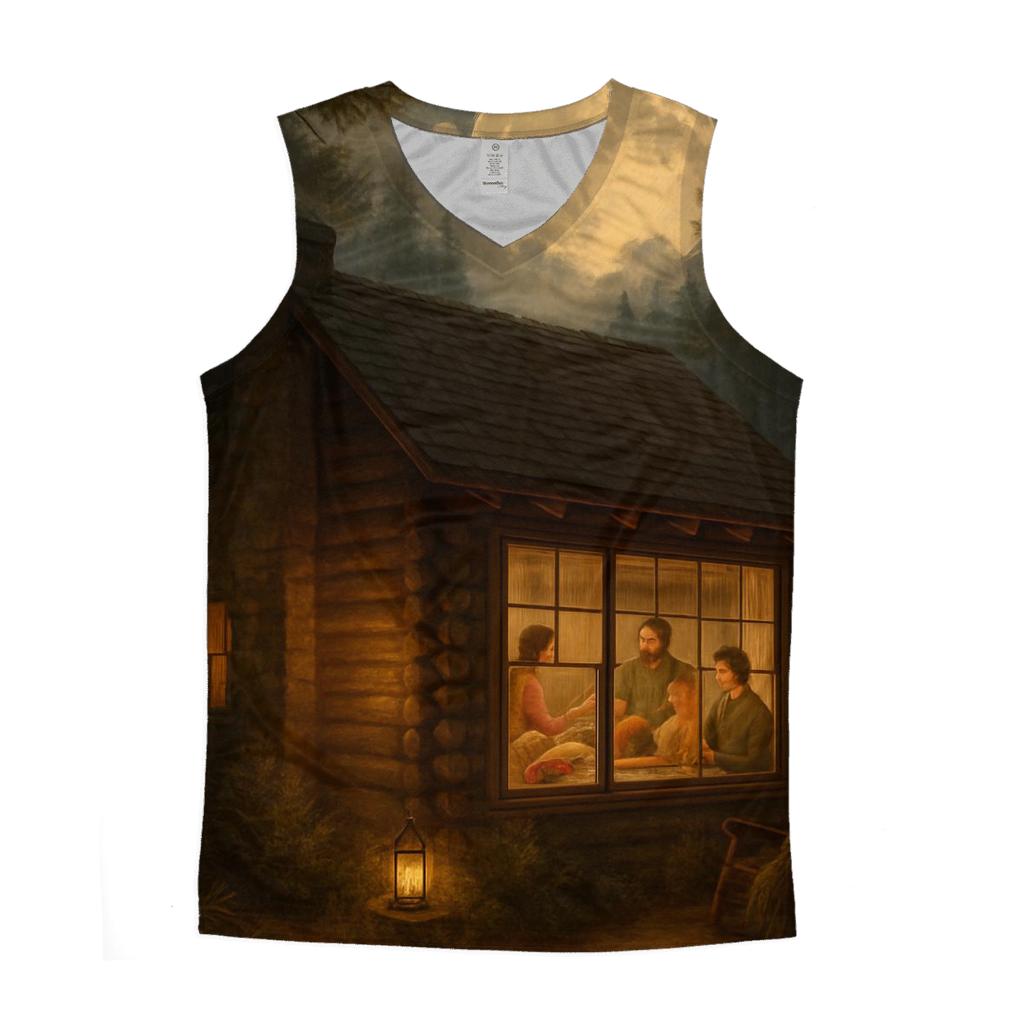 Harvest Moon Cabin Supper stylish racerback tanks