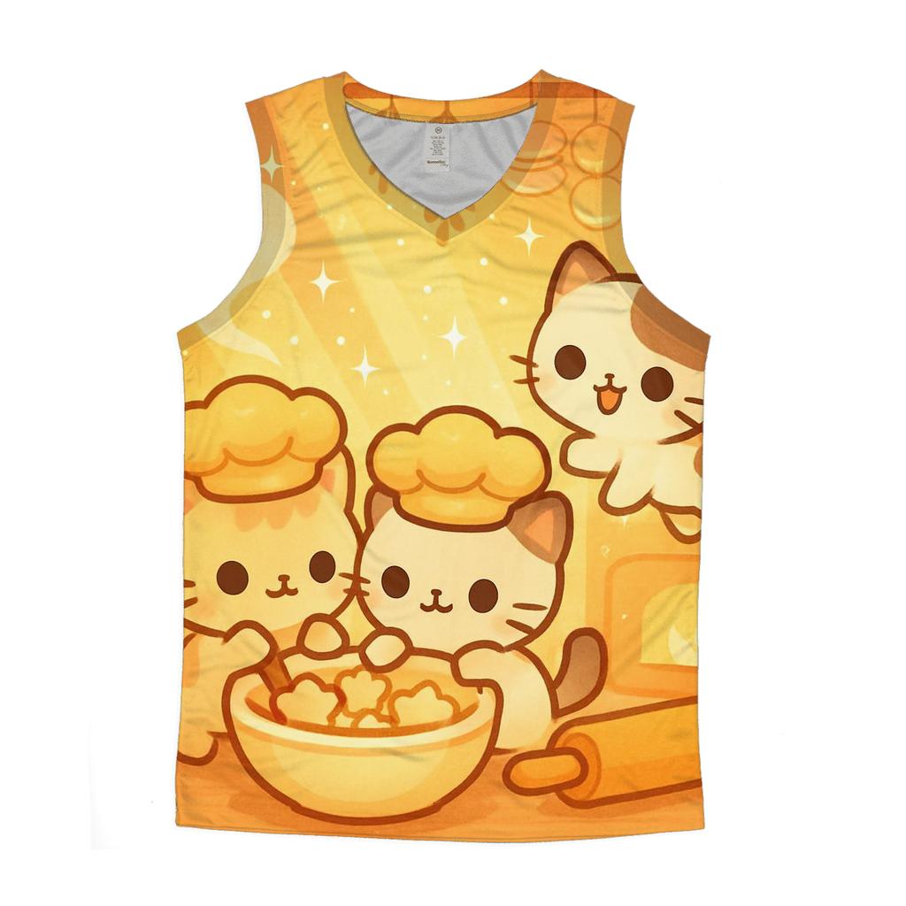 Sunrise Bakery Whisker Sprites stylish racerback tanks
