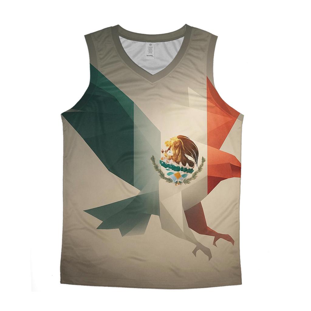 Eagle Overlay Mexico sports performance tank tops