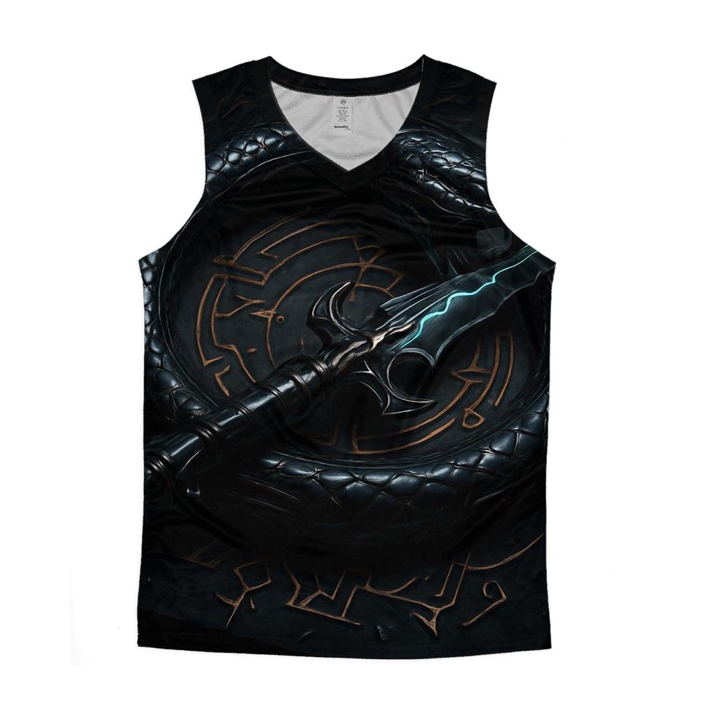 Obsidian Serpent Dagger Oath casual summer tank tops