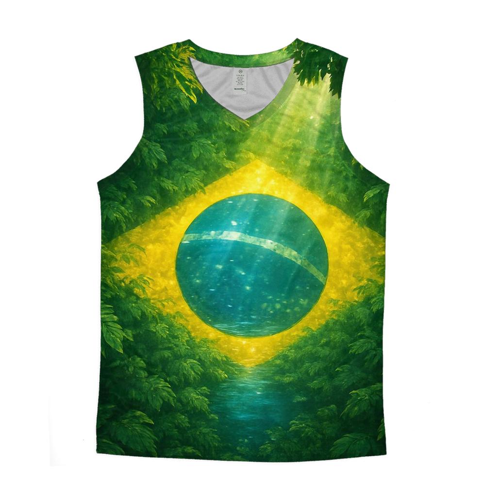 Forest Pulse Brazil trendy fitted tank tops