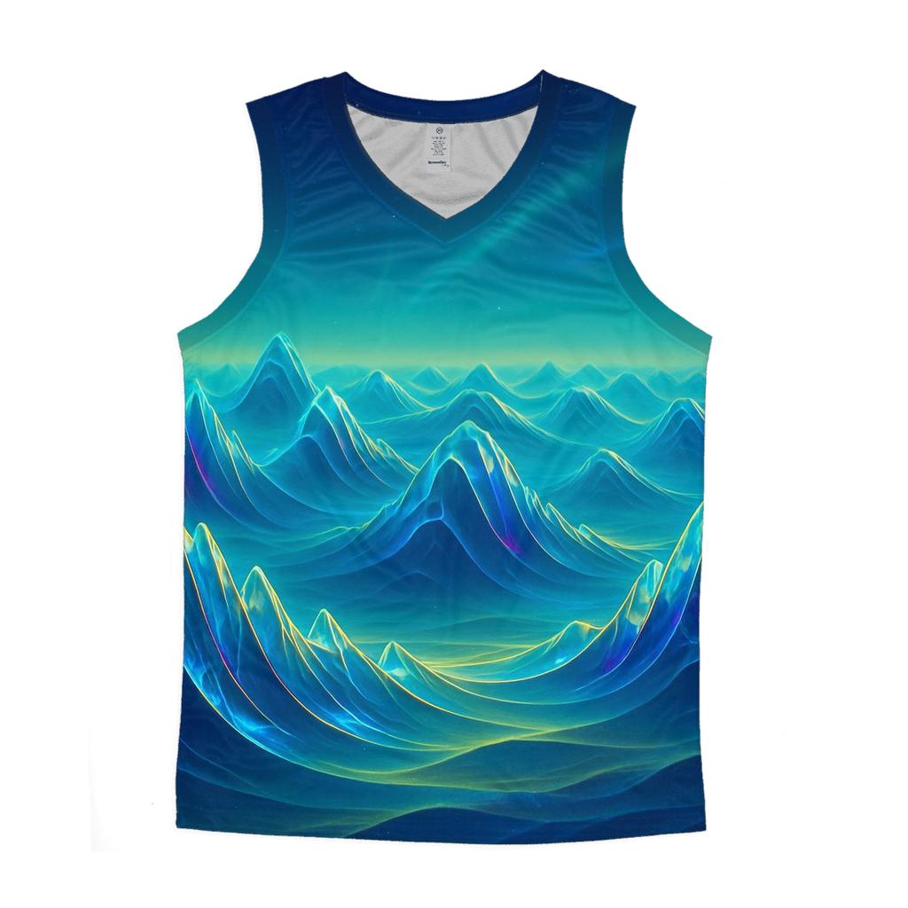 Crystal Dune Frequency trendy fitted tank tops