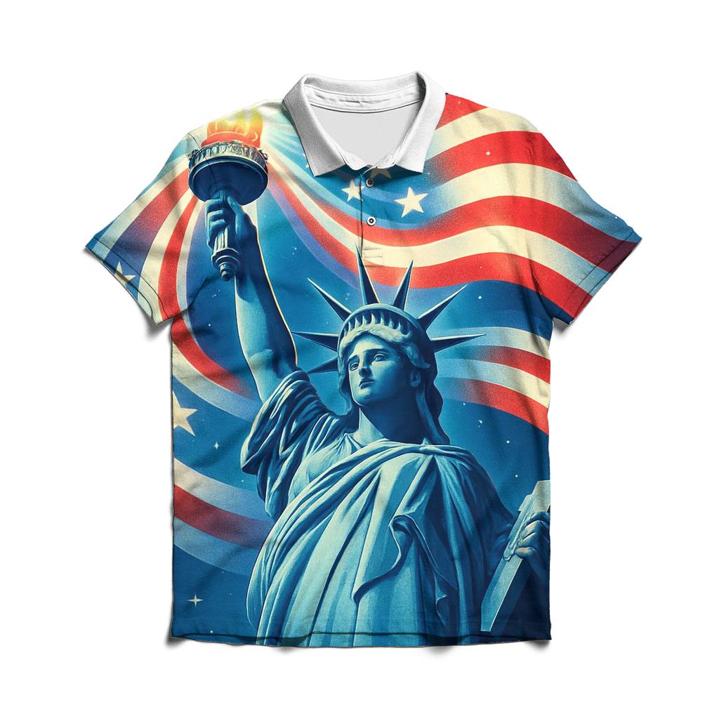 Liberty Prism Radiance custom polo shirts