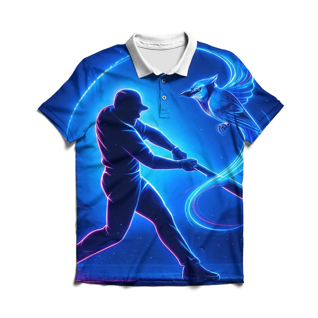 Stadium Comet Swing, Blue Jays Finale custom polo shirts