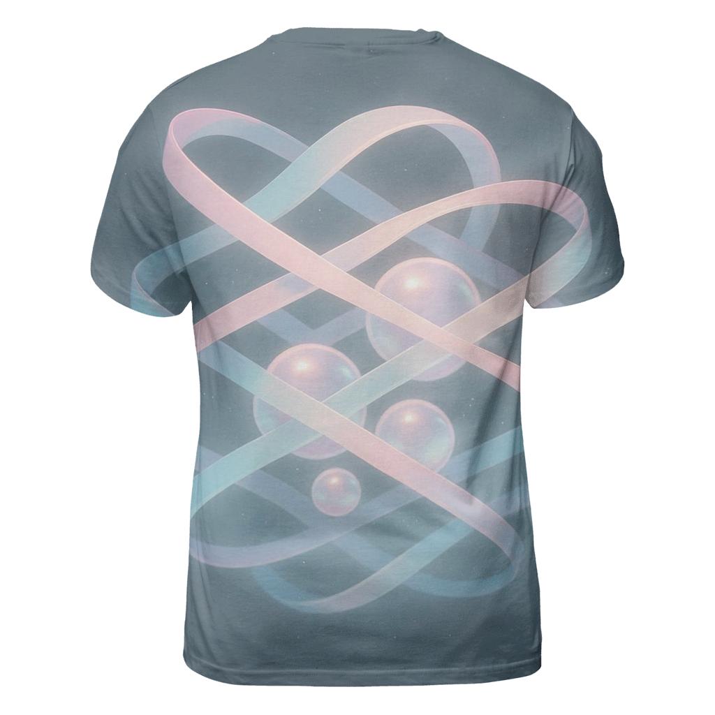 Aurora Tide Lattice statement graphic shirts