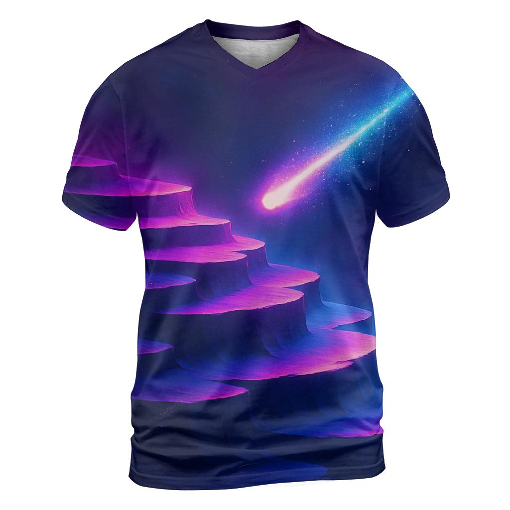 Neon Comet Terraces custom all-over print shirts