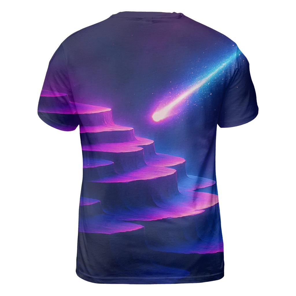 Neon Comet Terraces custom all-over print shirts