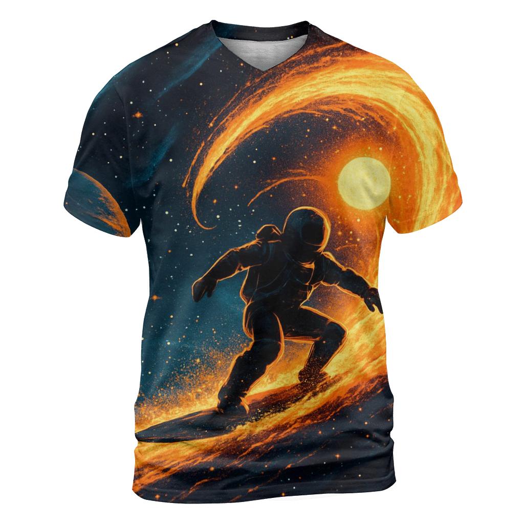 Tidal Wave Of The Two Suns creative print fashion shirts