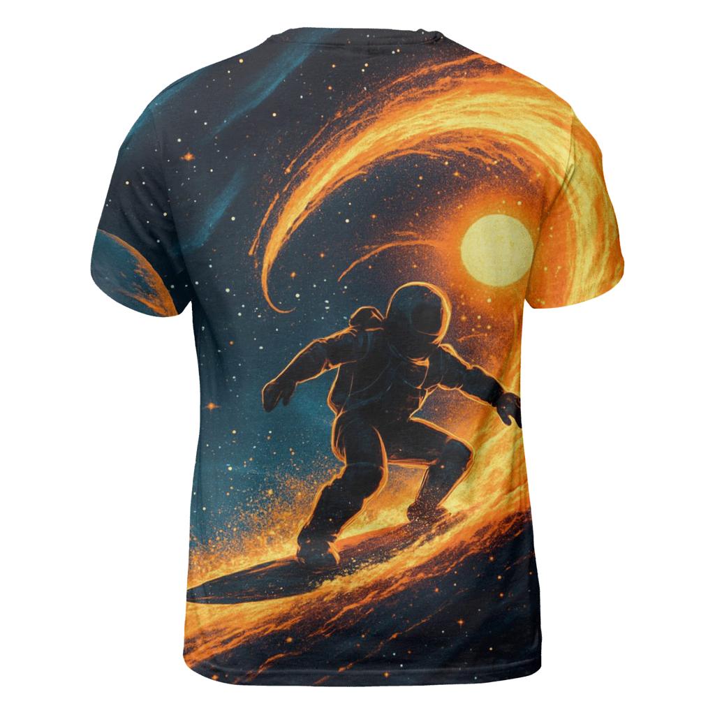 Tidal Wave Of The Two Suns creative print fashion shirts