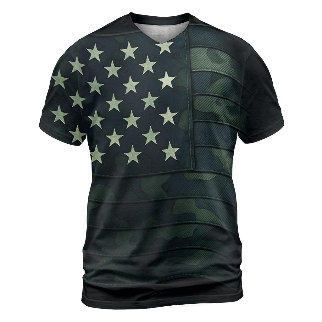 Camo Stripes Night Ops custom all-over print shirts