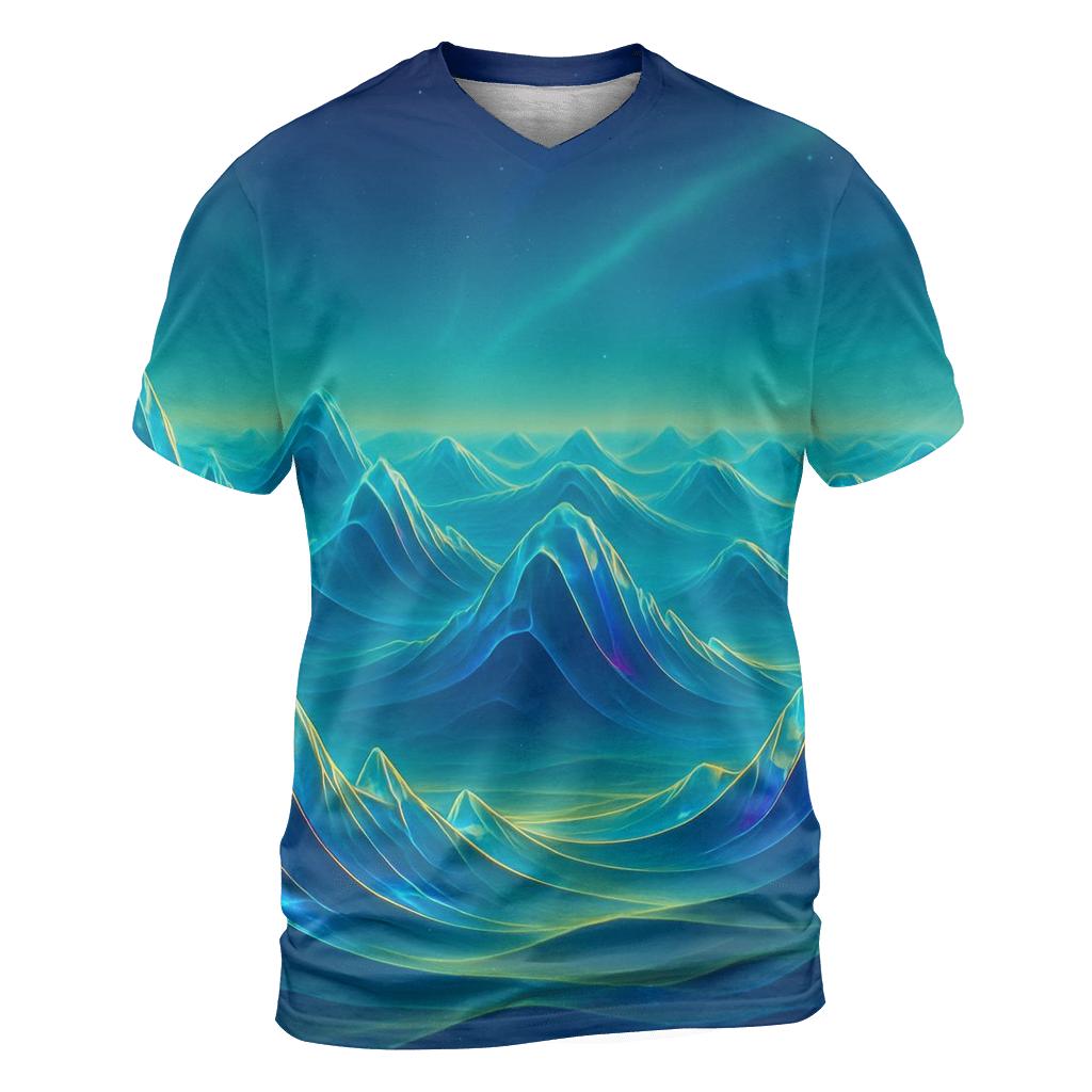 Crystal Dune Frequency designer pattern shirts