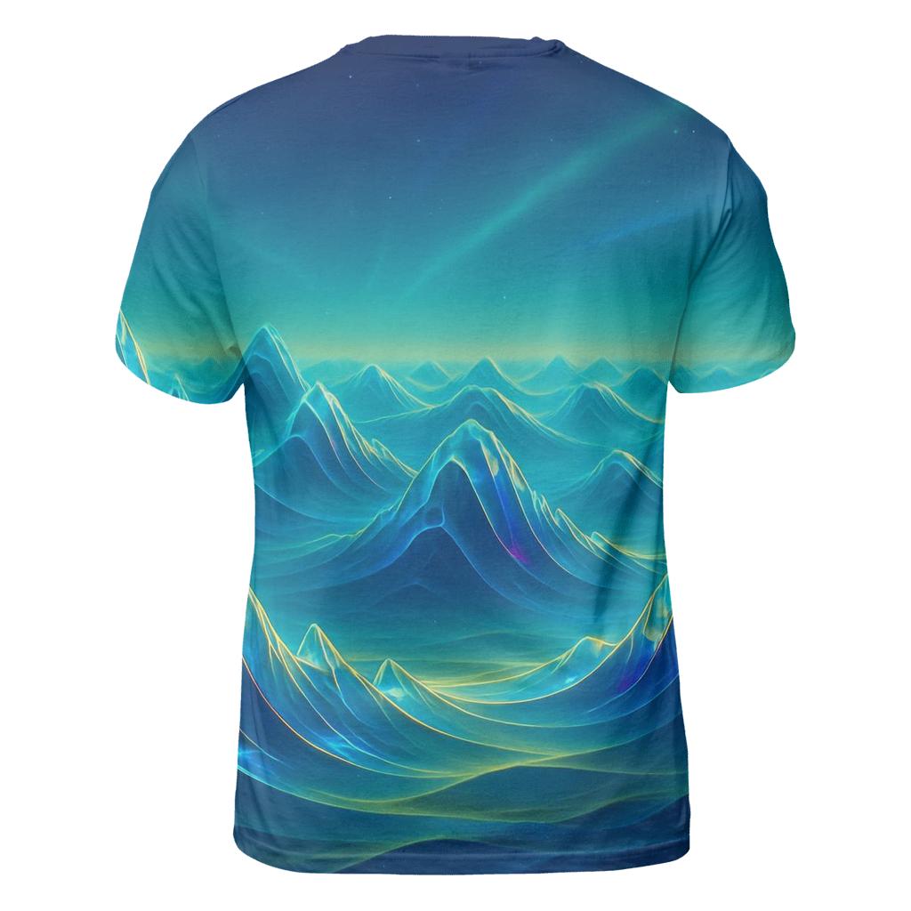 Crystal Dune Frequency designer pattern shirts