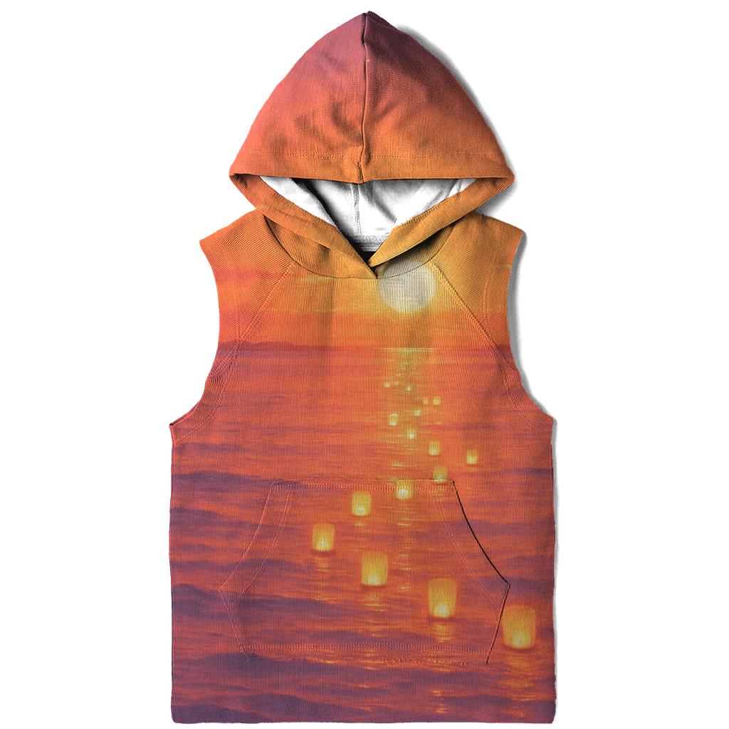Lantern Reef Sundown lightweight hoodies