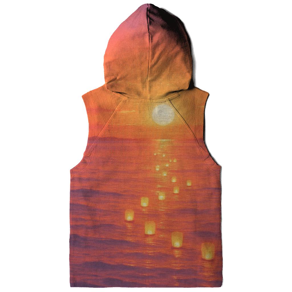 Lantern Reef Sundown lightweight hoodies
