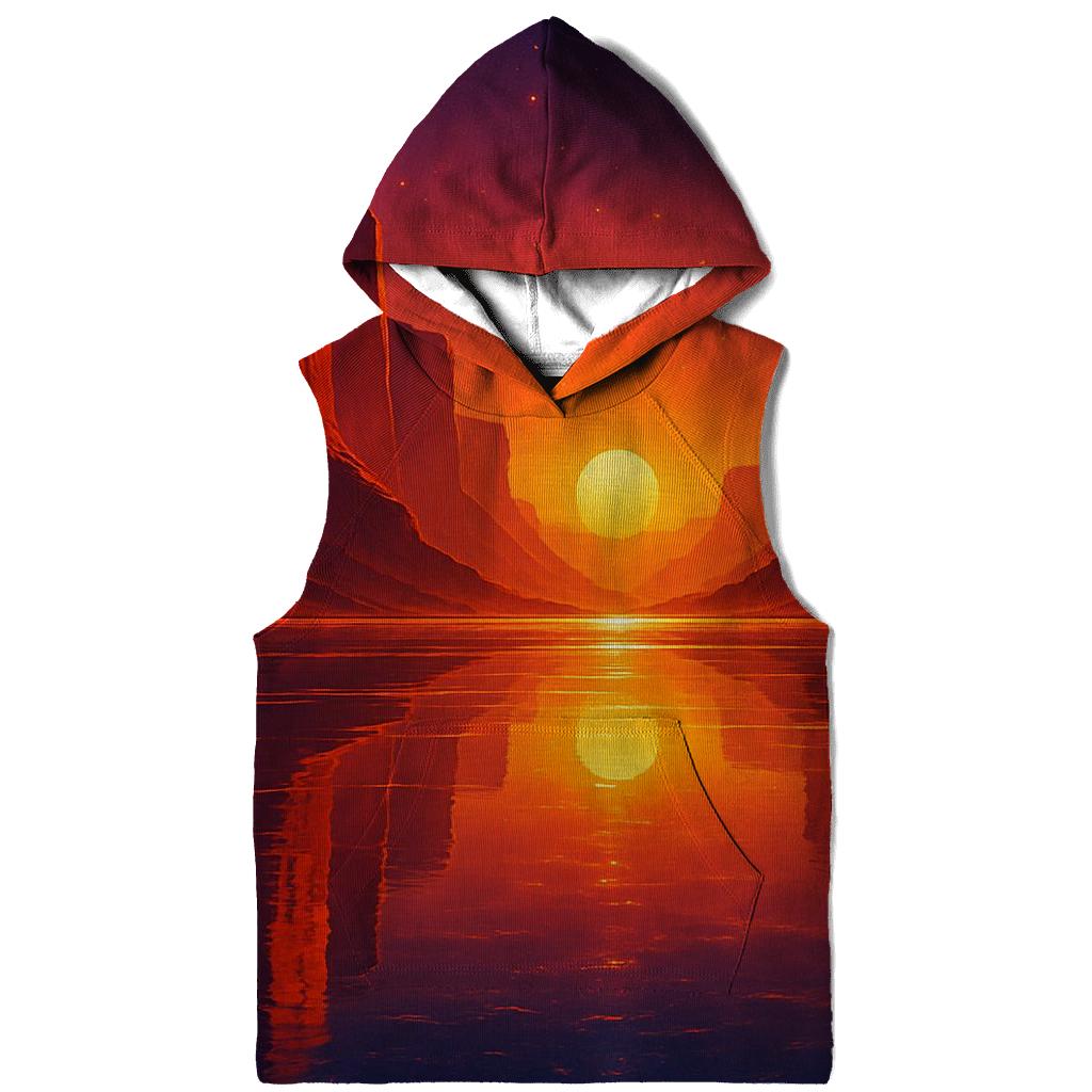 Canyon Glass Horizon graphic hoodies