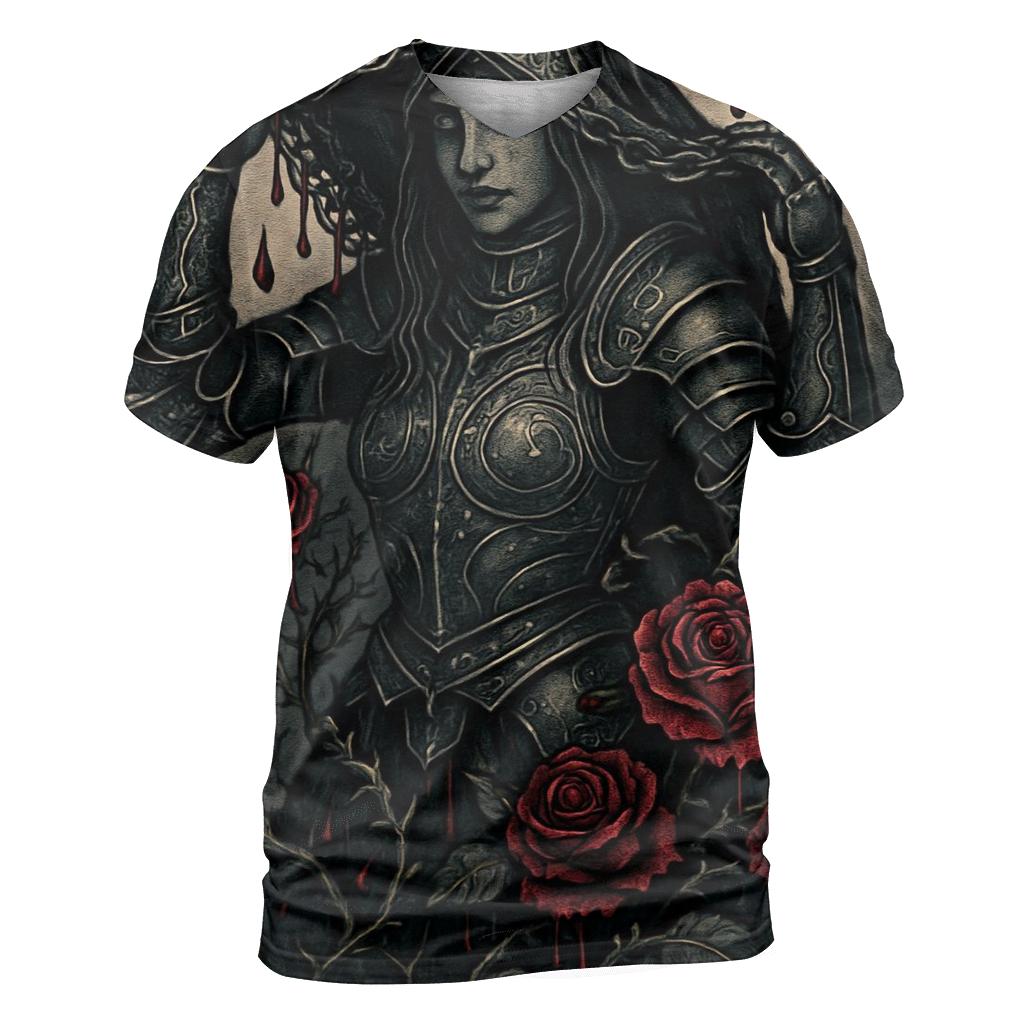 Iron Widow Of The Crypt Garden artistic all-over print tops