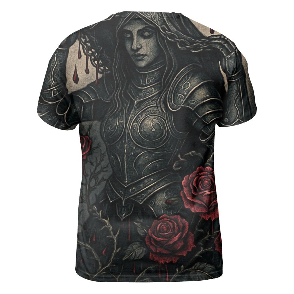 Iron Widow Of The Crypt Garden artistic all-over print tops