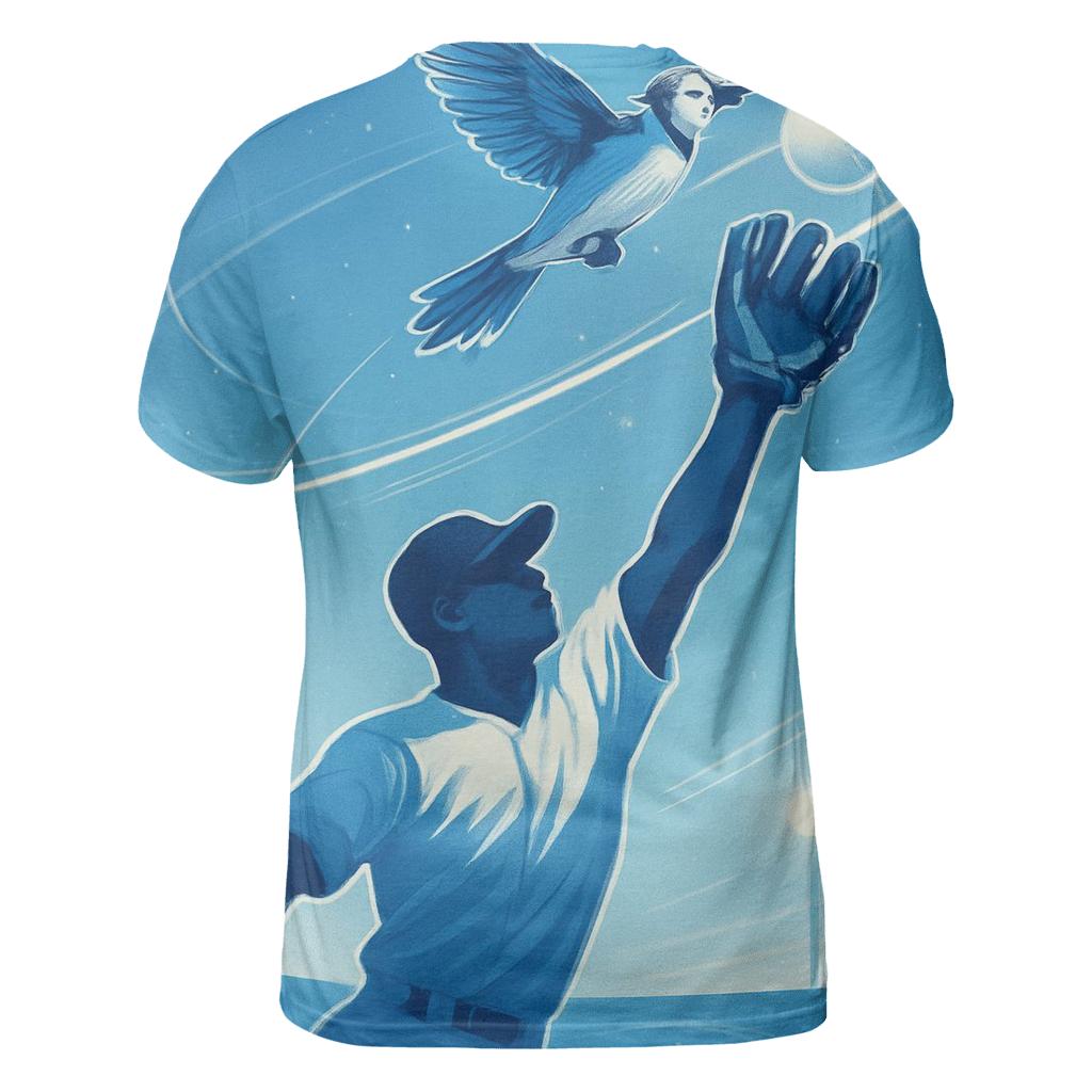 Orbiting Catch With Blue Jays Skyfield personalized full print shirts